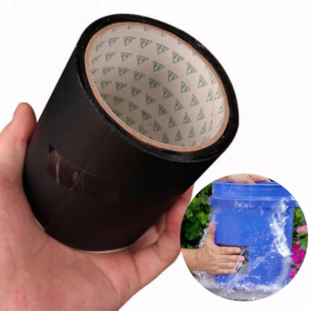 Super Waterproof Tape Patch Adhesive Seal Repair Leakproof Tape Black Trumpet 2019 New
Super Waterproof Tape Patch Adhesive Seal Repair Leakproof Tape Black Trumpet 2019 New