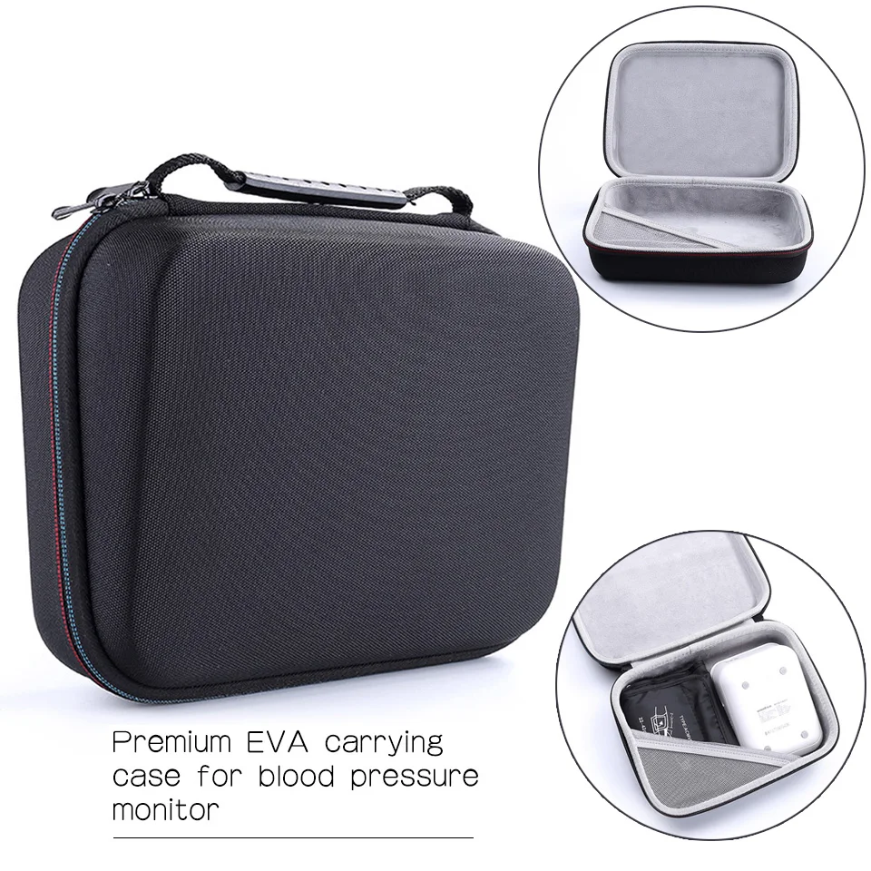 Portable Hard EVA Carrying Case for Blood Pressure Monitor Meter Tonometer Travel Protective Storage Case Bag accessories
Portable Hard EVA Carrying Case for Blood Pressure Monitor Meter Tonometer Travel Protective Storage Case Bag accessories