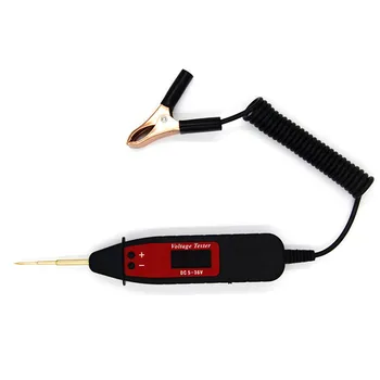 Automotive LCD Digital Circuit Tester Digital LCD Electric Pen Probe Detector Tester With LED Light for Auto Car Testing Tool
Automotive LCD Digital Circuit Tester Digital LCD Electric Pen Probe Detector Tester With LED Light for Auto Car Testing Tool