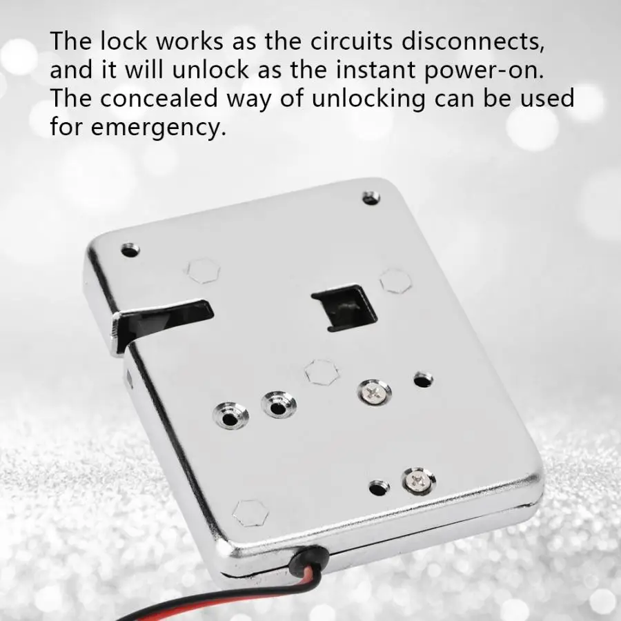 12V Electric Latch Lock Electromagnetic Lock Sell-machine File Storage Cabinet Lock fechadura eletronica
12V Electric Latch Lock Electromagnetic Lock Sell-machine File Storage Cabinet Lock fechadura eletronica
