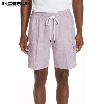 INCERUN 2020 Striped Board Shorts Men Drawstring Pockets Workout Trunks Breathable Bottoms Masculino Summer Men Beach Shorts 5XL
INCERUN 2020 Striped Board Shorts Men Drawstring Pockets Workout Trunks Breathable Bottoms Masculino Summer Men Beach Shorts 5XL