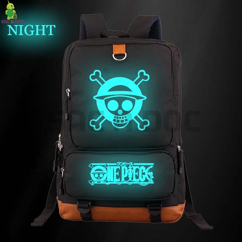 Anime One Piece Monkey D Luffy Luminous Backpack Women Men Travel Shoulder Bag Laptop Backpack Boys Girls Canvas School Bags
Anime One Piece Monkey D Luffy Luminous Backpack Women Men Travel Shoulder Bag Laptop Backpack Boys Girls Canvas School Bags