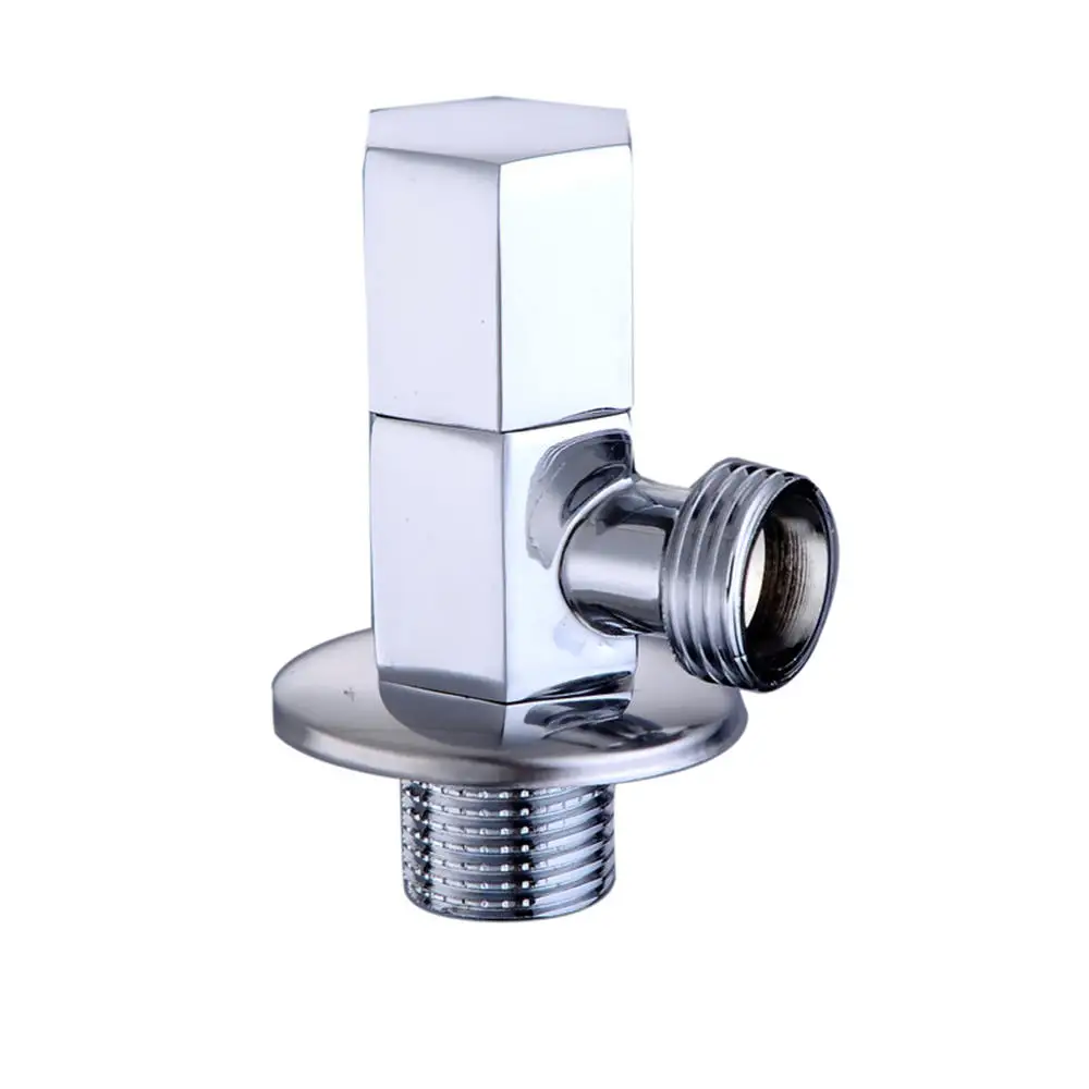 Triangle Valve Hot and Cold Water Angle Valve Bathroom Accessories Electroplate Filling Valves for Toilet Water Heater 8X5X4cm 
Triangle Valve Hot and Cold Water Angle Valve Bathroom Accessories Electroplate Filling Valves for Toilet Water Heater 8X5X4cm