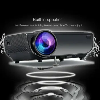New LED Projector Home Office HD 1080p 3D Mobile Phone Wifi Wireless with Screen Projector Portable Projection for Android/IOS
New LED Projector Home Office HD 1080p 3D Mobile Phone Wifi Wireless with Screen Projector Portable Projection for Android/IOS