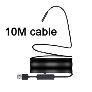 10M 1200P Semi-rigid Wireless Endoscope WiFi Borescope Inspection Camera 2.0 Megapixels HD Snake Camera For Android IOS
10M 1200P Semi-rigid Wireless Endoscope WiFi Borescope Inspection Camera 2.0 Megapixels HD Snake Camera For Android IOS