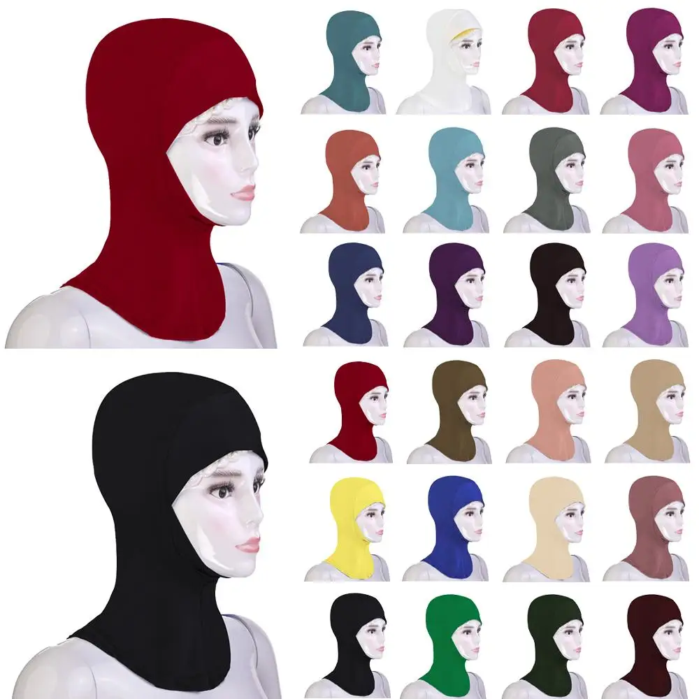 Muslim Women Bonnet Ninja Inner Neck Cover Hijab Cap Islamic Underscarf Headwear Hat Headscarf Amira Ramadan Turban Wrap Bandana
Muslim Women Bonnet Ninja Inner Neck Cover Hijab Cap Islamic Underscarf Headwear Hat Headscarf Amira Ramadan Turban Wrap Bandana