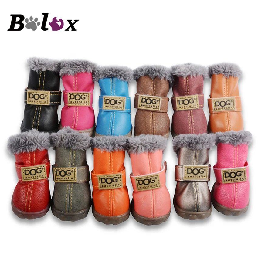 Warm Winter Dogs Shoes Thicken Pet Dogs Boots For Small Dog Cats Waterproof Snow Booties Puppy Chihuahua Durable Pet Shoes 4PCS
Warm Winter Dogs Shoes Thicken Pet Dogs Boots For Small Dog Cats Waterproof Snow Booties Puppy Chihuahua Durable Pet Shoes 4PCS