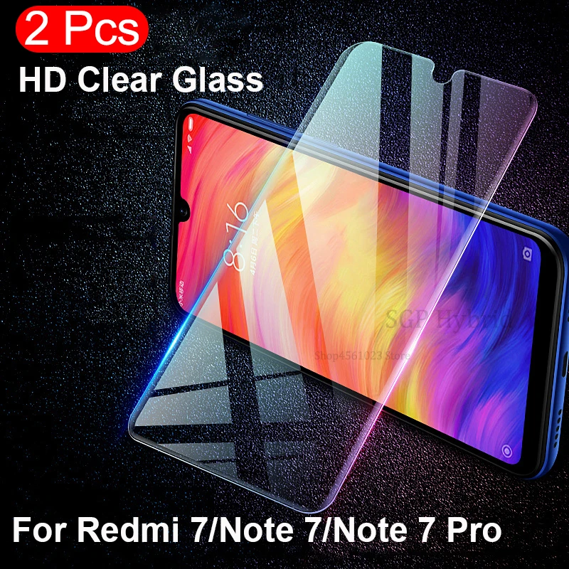 

2pcs MI9 Full Glue Tempered Glass On the For Xiaomi Mi 9 Redmi Note 7pro Note 7 Note7 Pro HD Screen Protector Film Cover Glass