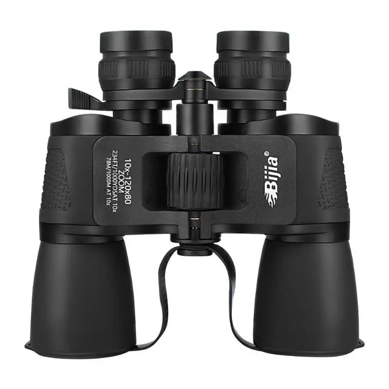 

BIJIA 10-120X80 high magnification long range zoom hunting telescope wide angle professional binoculars high definition