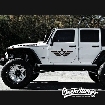 Waterproof Reflective 2pcs Body Car Styling Reflective US Army Star USMC WW2 Vinyl Sticker for Jeep Cherokee Wrangler Renegade
Waterproof Reflective 2pcs Body Car Styling Reflective US Army Star USMC WW2 Vinyl Sticker for Jeep Cherokee Wrangler Renegade