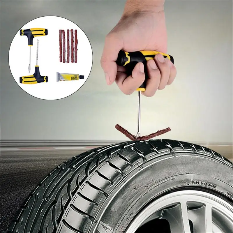 Car Tire Repairing Tools Set Car Vacuum Tires Tire Pebbles Cleaning PebblesTools Patch Car Accessories
Car Tire Repairing Tools Set Car Vacuum Tires Tire Pebbles Cleaning PebblesTools Patch Car Accessories