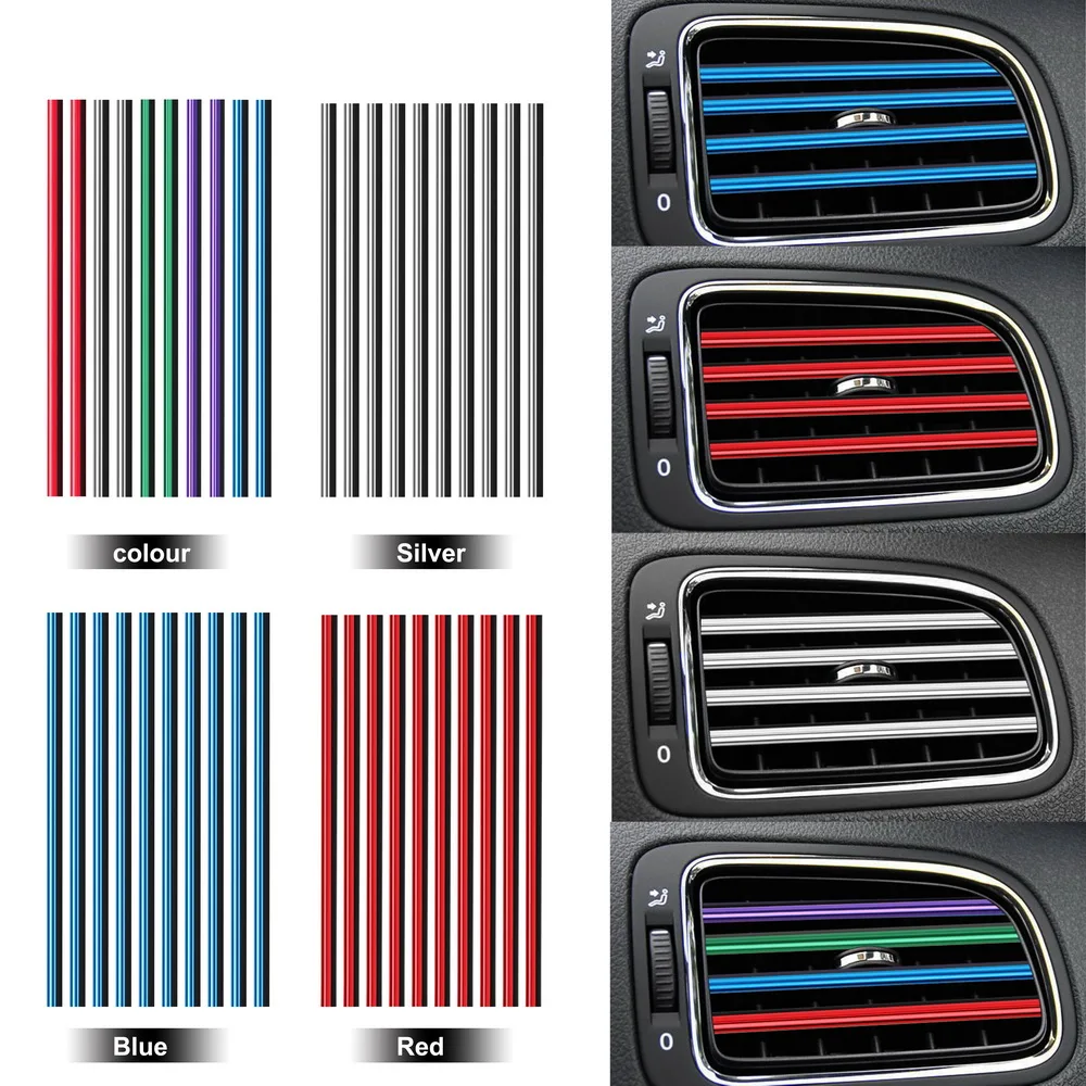 10 Pieces Car Air Vent Trim Strip Car-styling U Shape DIY Air Conditioner Outlet Grille Decoration Chrome Styling Moulding
10 Pieces Car Air Vent Trim Strip Car-styling U Shape DIY Air Conditioner Outlet Grille Decoration Chrome Styling Moulding