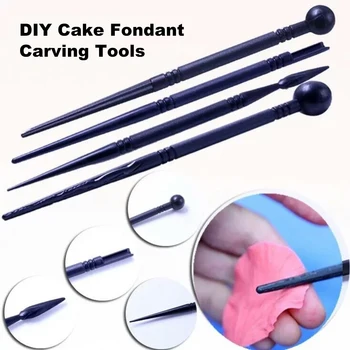 4pcs/set DIY Cake Fondant Carving Tools Modeling Embossing Pattern Cake Flower Textures Stick Sculpting Baking Decoration Pen
4pcs/set DIY Cake Fondant Carving Tools Modeling Embossing Pattern Cake Flower Textures Stick Sculpting Baking Decoration Pen