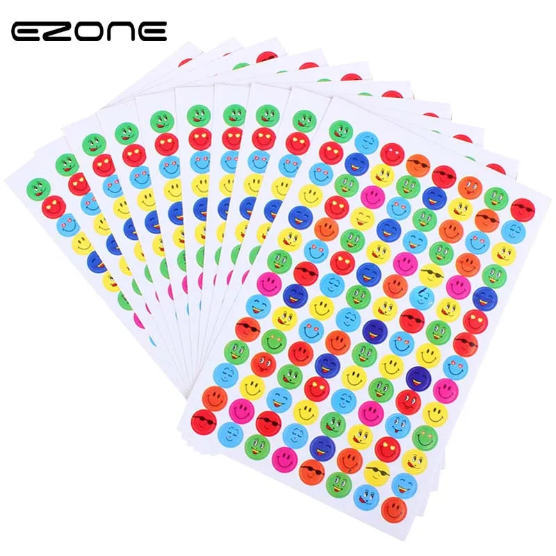 EZONE 10pcs/Set Small Smiley face Sticker Students Award Teaching Sticker Cute Stationery Decorative Stickers School Supplies
EZONE 10pcs/Set Small Smiley face Sticker Students Award Teaching Sticker Cute Stationery Decorative Stickers School Supplies