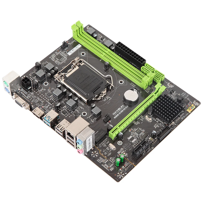 MAXSUN MS - Earthshaker H310CM - V3H R2.0 Intel Motherboard MATX + SATA3.0 + USB3.0 + Dual Channel DDR3
MAXSUN MS - Earthshaker H310CM - V3H R2.0 Intel Motherboard MATX + SATA3.0 + USB3.0 + Dual Channel DDR3