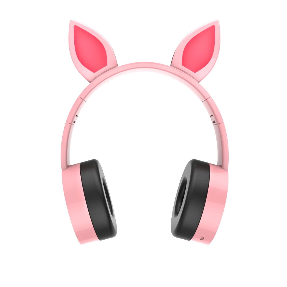 Cat Ear Wireless Bluetooth Headphones 3.5mm Over Ear Headset Bluetooth 5.1+EDR Headphone LED Lights Foldable headphone with Mic
Cat Ear Wireless Bluetooth Headphones 3.5mm Over Ear Headset Bluetooth 5.1+EDR Headphone LED Lights Foldable headphone with Mic