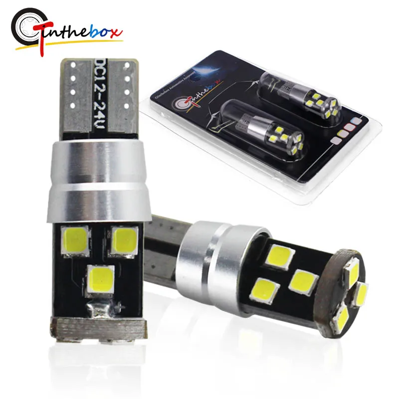 Gtinthebox Car Lights T10 led 192 194 168 W5W 3030 OBC LED CANBUS NO Error Car DRL Marker Parking Light Bulb 6000K white 12V 24V
Gtinthebox Car Lights T10 led 192 194 168 W5W 3030 OBC LED CANBUS NO Error Car DRL Marker Parking Light Bulb 6000K white 12V 24V
