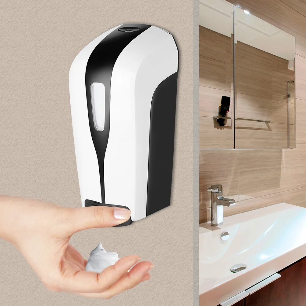 

500ML Manual Soap Dispenser Wall Mounted Shower Shampoo Liquid Soap Box Container Kitchen Bathroom Sanitizer Holder soap bottle