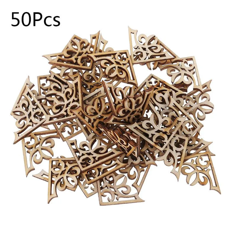 50 Pcs Hollow Flower Wooden Crafts Scrapbooking for DIY Crafts Embellishments for Party Wedding Home Decoration
50 Pcs Hollow Flower Wooden Crafts Scrapbooking for DIY Crafts Embellishments for Party Wedding Home Decoration