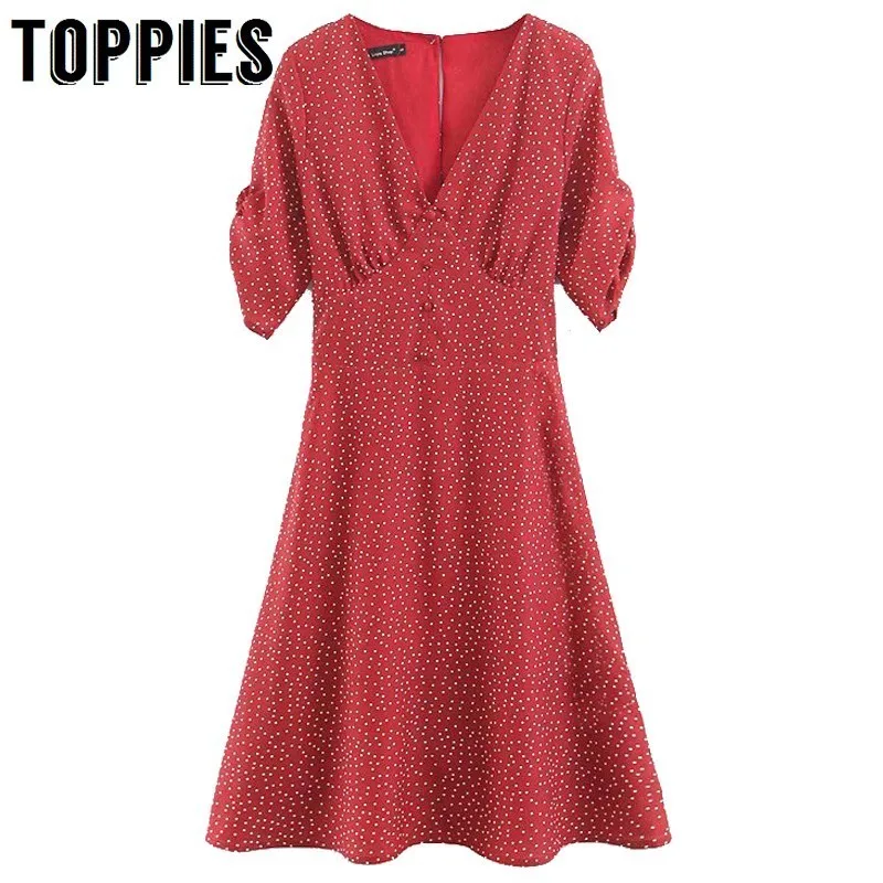 Polka Dot Green Red Mini Dress Vacation Boho Summer Dress Short Sleeve V Neck Hollow Out Back Women Fashion 2019
Polka Dot Green Red Mini Dress Vacation Boho Summer Dress Short Sleeve V Neck Hollow Out Back Women Fashion 2019