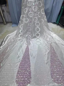 High quality pink champagne African lace fabric sequins french tulle lace fabric 2019 latest arrival hot sale 5 yards for dress
High quality pink champagne African lace fabric sequins french tulle lace fabric 2019 latest arrival hot sale 5 yards for dress