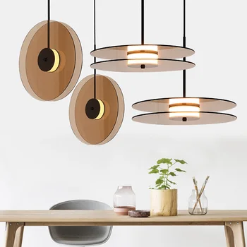 Nordic style Restaurant Glass Chandelier Personality Designer Record Lighting Room Dining room Attic The study Lamps and lantern
Nordic style Restaurant Glass Chandelier Personality Designer Record Lighting Room Dining room Attic The study Lamps and lantern