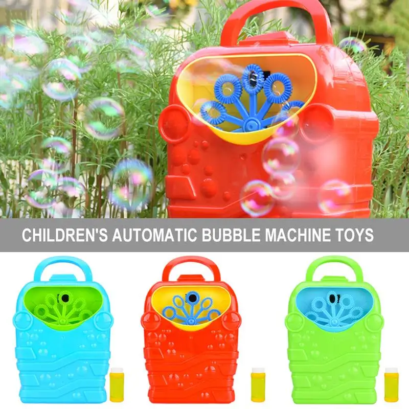 Automatic Bubble Blower Toy Portable Cartoon Shape Electric Bubble Device With Bubble Solution For Kids Electric Blow Bubble Gun
Automatic Bubble Blower Toy Portable Cartoon Shape Electric Bubble Device With Bubble Solution For Kids Electric Blow Bubble Gun