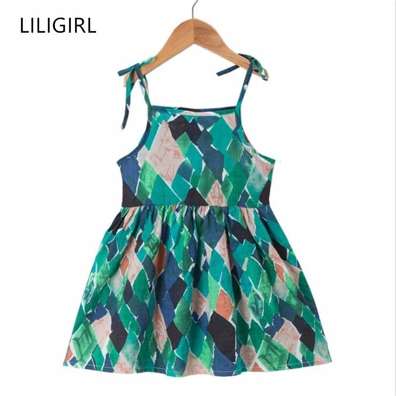 LILIGIRL Sleeveless Kids Sling Beach Dresses for Girls Baby Cotton Vest vestidos Dress New Children Summer Princess Clothes
LILIGIRL Sleeveless Kids Sling Beach Dresses for Girls Baby Cotton Vest vestidos Dress New Children Summer Princess Clothes