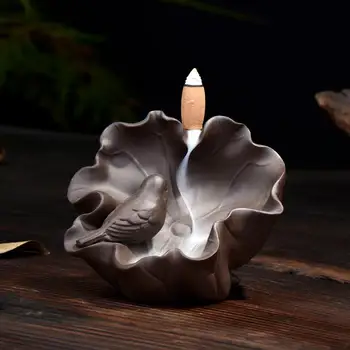 Ceramic Backflow Incense Burner Fish Smoke Waterfall Stick Incense Holder Aroma Therapy Home Office Incense Crafts Censer
Ceramic Backflow Incense Burner Fish Smoke Waterfall Stick Incense Holder Aroma Therapy Home Office Incense Crafts Censer