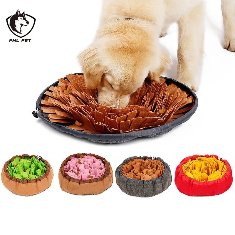 FML Pet Feeders Interactive Dog Snuffle Mat for Medium Large Dogs Pet Sniffing Pad Slow Feeding Bowl Puppy Dog Accessories
FML Pet Feeders Interactive Dog Snuffle Mat for Medium Large Dogs Pet Sniffing Pad Slow Feeding Bowl Puppy Dog Accessories
