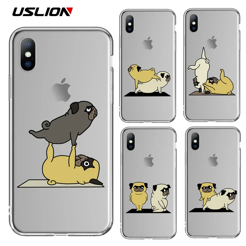 USLION Transparent Funny Cartoon Dog Phone Case For iPhone 5 5s SE 6 6s 7 8 Plus Soft TPU Clear Cover For iPhone X XS XR Xs Max
USLION Transparent Funny Cartoon Dog Phone Case For iPhone 5 5s SE 6 6s 7 8 Plus Soft TPU Clear Cover For iPhone X XS XR Xs Max