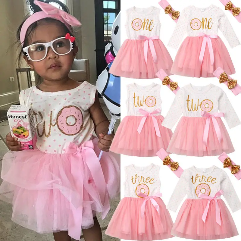 New 2nd Birthday Newborn Toddler Kid Baby Girl Donut Tulle Tutu Princess Party Pageant Dresses
New 2nd Birthday Newborn Toddler Kid Baby Girl Donut Tulle Tutu Princess Party Pageant Dresses