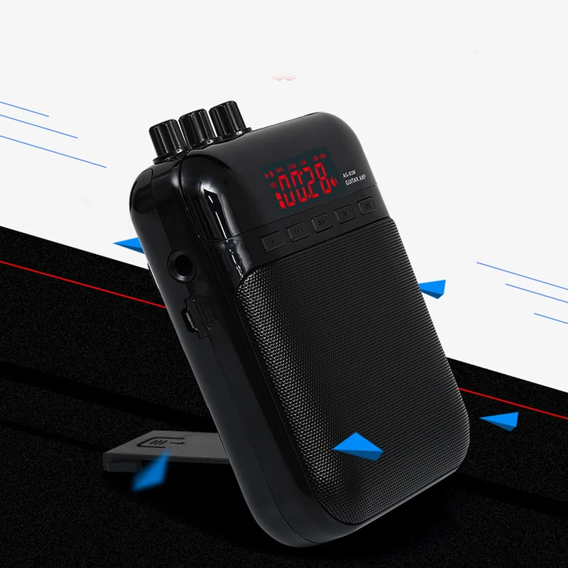 Mini Guitar Amplifier Guitars Amp Multifunction Amplifier Recorder USB Rechargeable Speaker Guitar Amp Accessories Durable
Mini Guitar Amplifier Guitars Amp Multifunction Amplifier Recorder USB Rechargeable Speaker Guitar Amp Accessories Durable