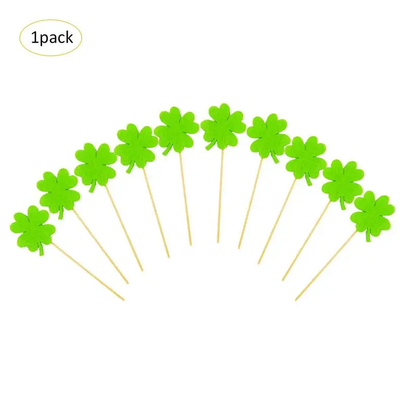 St. Patrick's Day Cupcake Toppers Flag Shamrock Lucky Green Felt Cloth Four Leaves Clover Irish Holiday Felt Cloth Decorations
St. Patrick's Day Cupcake Toppers Flag Shamrock Lucky Green Felt Cloth Four Leaves Clover Irish Holiday Felt Cloth Decorations