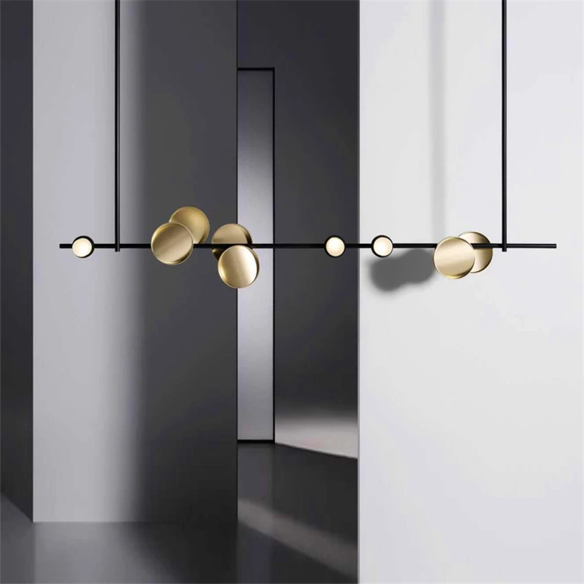 Modern Art Pendant Lamps Beauty Salon Lighting Luxury Strip LED Pendant Lights Bedroom Living Room Hanging Lamp Kitchen Fixtures
Modern Art Pendant Lamps Beauty Salon Lighting Luxury Strip LED Pendant Lights Bedroom Living Room Hanging Lamp Kitchen Fixtures