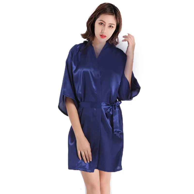 Silk Gown Wedding Makeup Robe Solid Color Thin Section Cardigan Robe Bride Morning Gown Bridesmaid Bathrobe Satin Robe
Silk Gown Wedding Makeup Robe Solid Color Thin Section Cardigan Robe Bride Morning Gown Bridesmaid Bathrobe Satin Robe