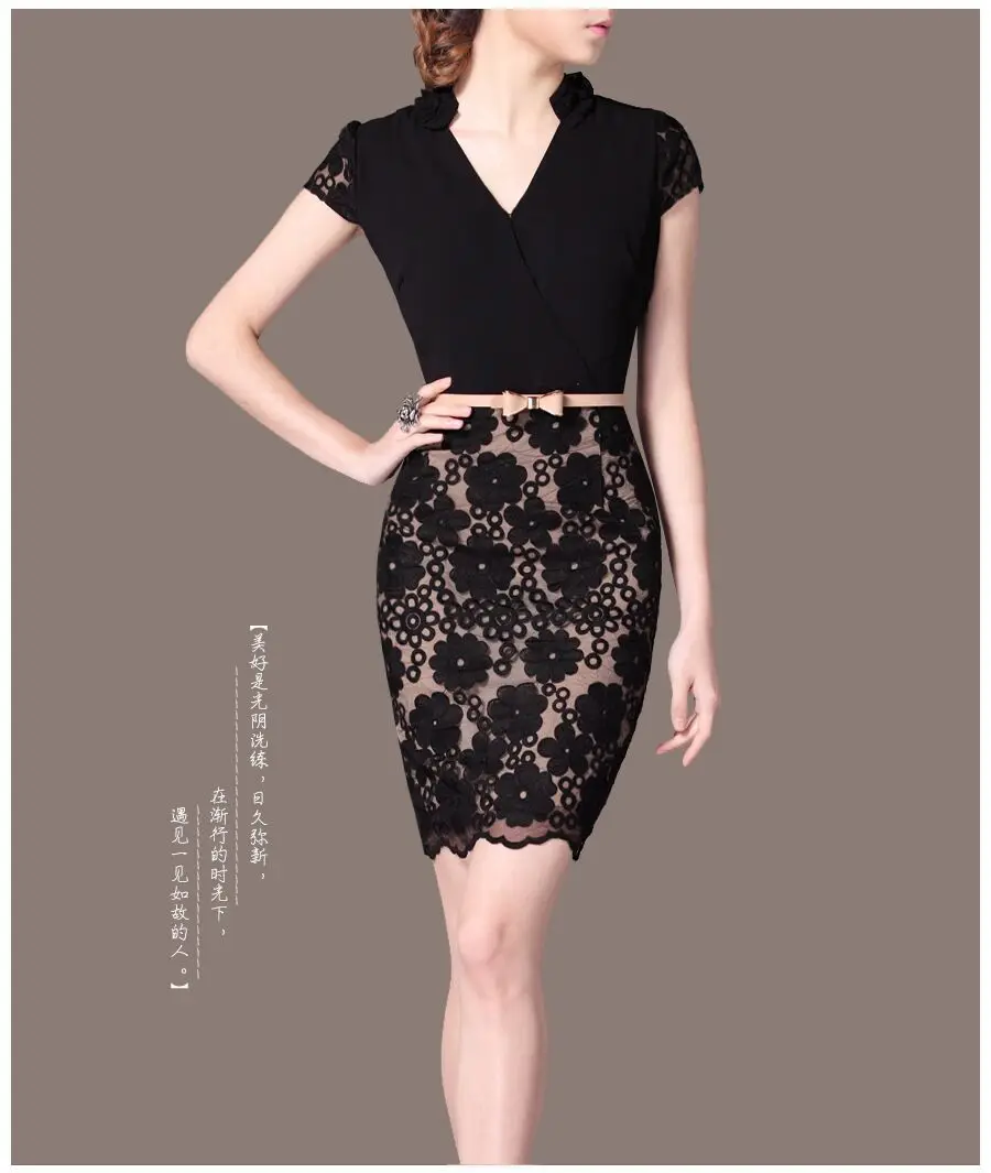 Women Summer Plus Size Short Sleeve Organza Splice Chiffon Lace Long Slim Dresses Female Spring Hedging Chiffon Dress
Women Summer Plus Size Short Sleeve Organza Splice Chiffon Lace Long Slim Dresses Female Spring Hedging Chiffon Dress