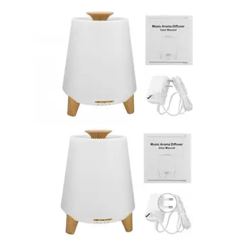 Hava nemlendirici Wifi Smart Ultrasonic Aromatherapy Essential Oil Aroma Diffuser Humidifier Night Light Fogger