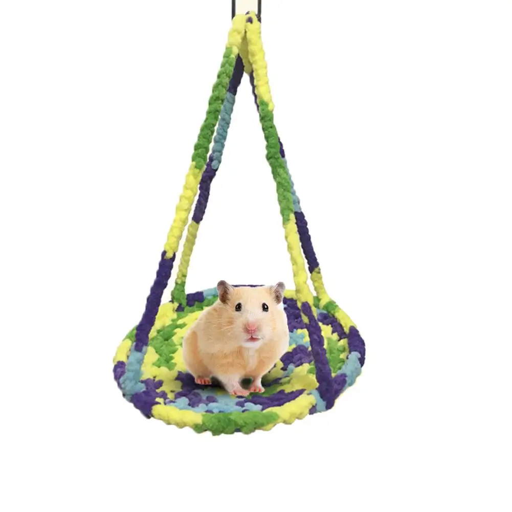 Four Season Hamster Hammock Toy Parrot Multicolor Climbing Net Swing Toy Hamster Adventure Toy Soft Swing Hammock
Four Season Hamster Hammock Toy Parrot Multicolor Climbing Net Swing Toy Hamster Adventure Toy Soft Swing Hammock