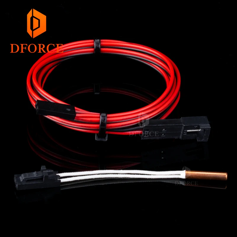 DFORCE 1PCS ATC Semitec 104GT-2 104NT-4-R025H42G Thermistor Cartridge for E3D V6 Volcano Sensor Cartridges Heater Block
DFORCE 1PCS ATC Semitec 104GT-2 104NT-4-R025H42G Thermistor Cartridge for E3D V6 Volcano Sensor Cartridges Heater Block
