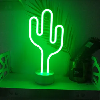 Led Neon Night Light Pineapple Cactus Shape With Base Battery Powered Table Lamp For Kids Room Holiday 
Led Neon Night Light Pineapple Cactus Shape With Base Battery Powered Table Lamp For Kids Room Holiday