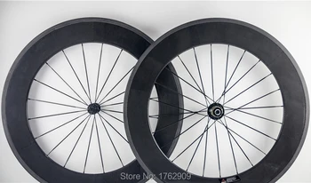 1Pair New 700C 88mm clincher rim Road bike 3K UD 12K full carbon bicycle wheelset aero spokes 23 25mm width Free shipping
1Pair New 700C 88mm clincher rim Road bike 3K UD 12K full carbon bicycle wheelset aero spokes 23 25mm width Free shipping