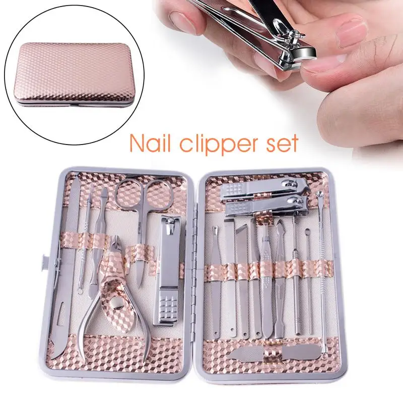 New 18Pcs Professional Manicure Multifunction Portable Stainless Steel Nail Care Beauty Manicure Manicure Set Tool
New 18Pcs Professional Manicure Multifunction Portable Stainless Steel Nail Care Beauty Manicure Manicure Set Tool