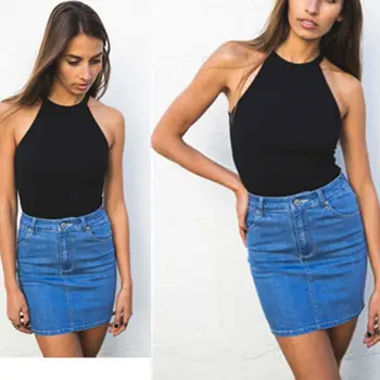 New Fashion Women Summer Vest Top Sleeveless Blouse Casual Tank Tops Shirt New Solid Black
New Fashion Women Summer Vest Top Sleeveless Blouse Casual Tank Tops Shirt New Solid Black