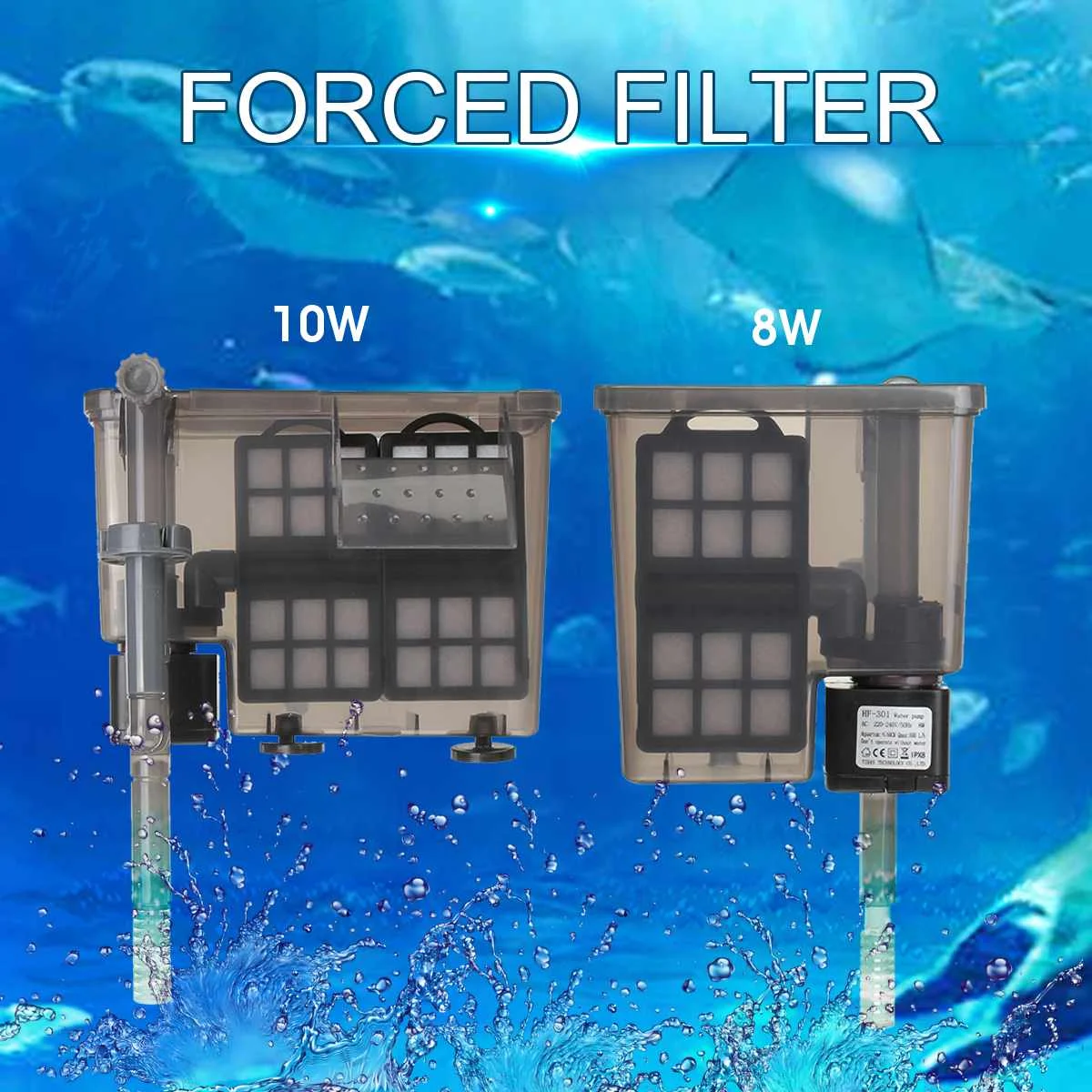 8W 10W Water Pump Filter 500L/H 750L/H External Waterfall Aquarium Fish Tank Hang On Filter Quiet Water Flow Control Marine
8W 10W Water Pump Filter 500L/H 750L/H External Waterfall Aquarium Fish Tank Hang On Filter Quiet Water Flow Control Marine