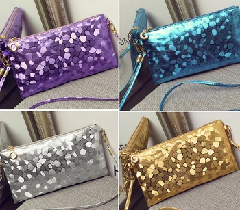 Sparkling Bling Sequins New Fashion Clutch Evening Party Bag Handbag Womens Tote Purse
Sparkling Bling Sequins New Fashion Clutch Evening Party Bag Handbag Womens Tote Purse