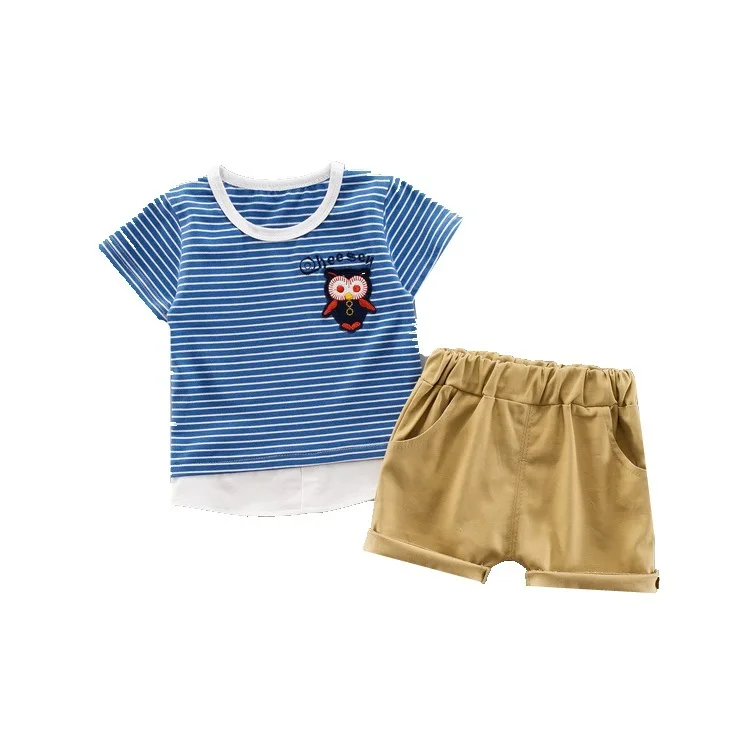 Summer Children Boys Girl Clothes Patch Owl T-Shirt Shorts 2pcs/Sets Toddler Fashion Casual Wear Cotton Clothing Kids Tracksuits
Summer Children Boys Girl Clothes Patch Owl T-Shirt Shorts 2pcs/Sets Toddler Fashion Casual Wear Cotton Clothing Kids Tracksuits