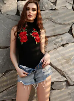 Women Summer bodysuits Overalls Leotard catsuit for women Casual Beach Rose Embroidered Jumpsuit Romper Tops
Women Summer bodysuits Overalls Leotard catsuit for women Casual Beach Rose Embroidered Jumpsuit Romper Tops