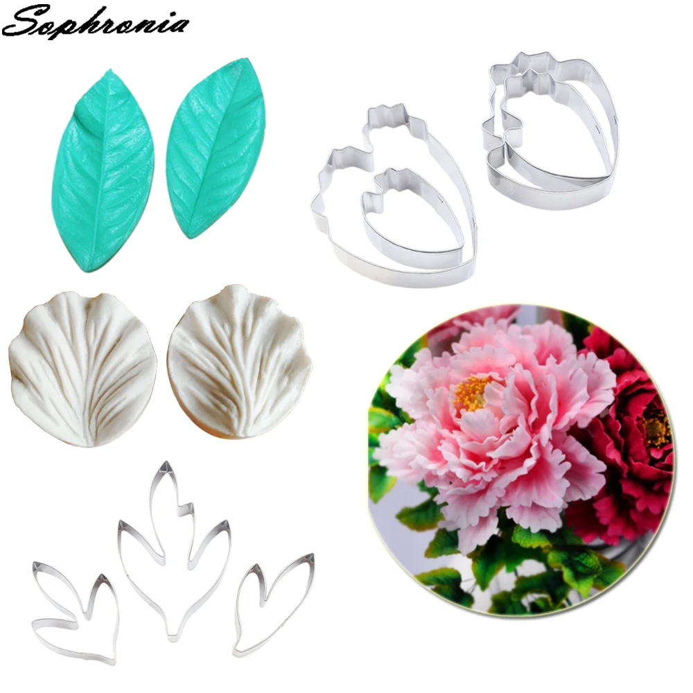 Peony Petal Silicone Mold&Cutter Fondant Mould Cake Decorating Tools Chocolate Gumpaste, Sugarcraft,Chocolate Mold CS239
Peony Petal Silicone Mold&Cutter Fondant Mould Cake Decorating Tools Chocolate Gumpaste, Sugarcraft,Chocolate Mold CS239