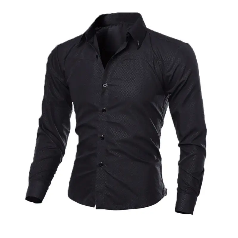 2018 New Style Fashion Solid Hot Men's Long Sleeve Shirt Button Up Plain Work Office Formal Shirts Top
2018 New Style Fashion Solid Hot Men's Long Sleeve Shirt Button Up Plain Work Office Formal Shirts Top